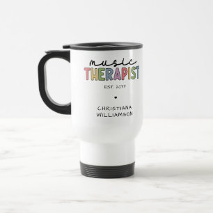 Mug De Voyage Thérapie musicale sur mesure Diplôme de musicothér