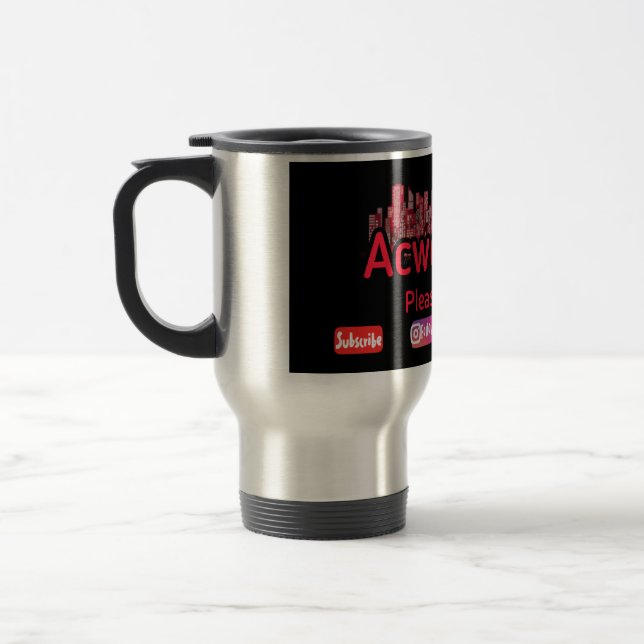 Mug De Voyage Thermique de la masse (Gauche)