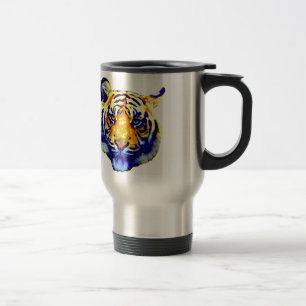 Mug De Voyage Tiger Eyes Pop Art
