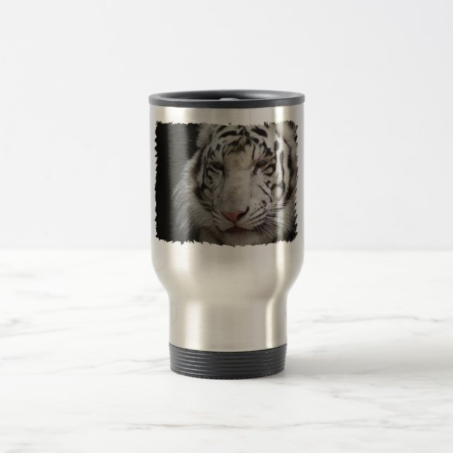 Mug De Voyage Tigre blanc (Centre)