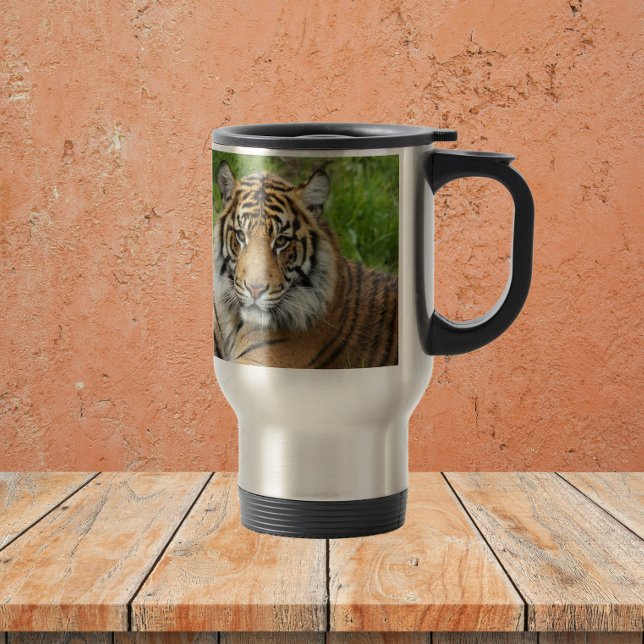 Mug De Voyage Tigre de Sumatran (In Situ)