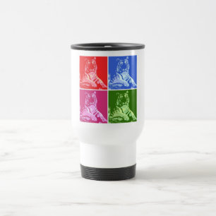 Mug De Voyage Tigres colorés