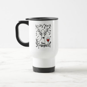 Mug De Voyage Tipsy et Bright Deer