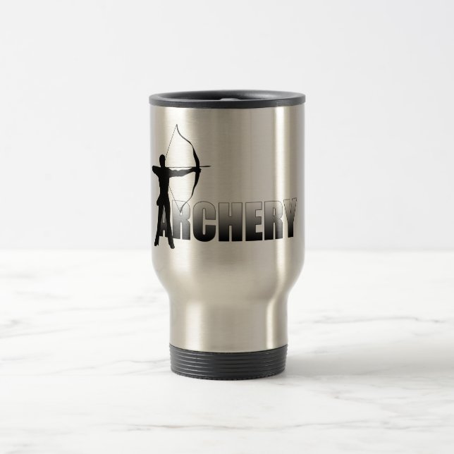 Mug De Voyage Tir à l'arc 2012 de jeux d'été d'archers (Centre)