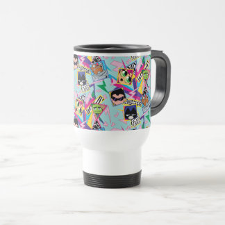 Mug De Voyage Titans Ados, allez ! | Retro 90's Group Collage
