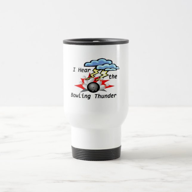 Mug De Voyage Tonnerre de bowling (Centre)