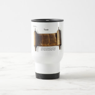 Mug De Voyage Torah "Si Pas Pour Moi" Citation Sagesse Cadeaux &