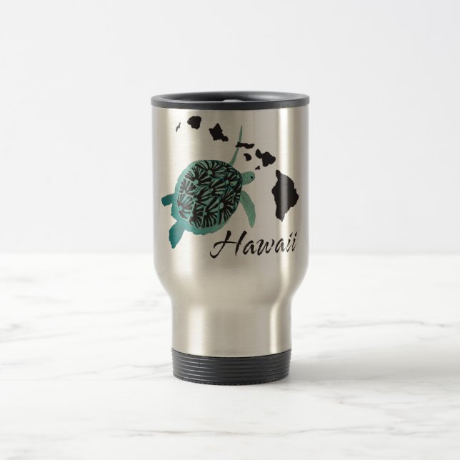 Mug De Voyage Tortue de mer d'Hawaii (Centre)