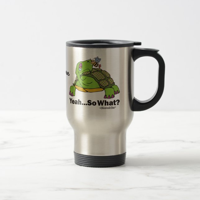 Mug De Voyage Tortue et abeille (Droit)