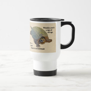 Mug De Voyage Tortue serpent Rincée Sagesse de la vieillesse