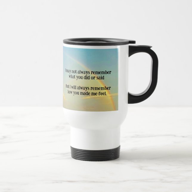 Mug De Voyage "Toujours se souvenir" (Droite)