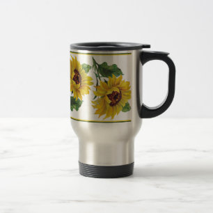 Mug De Voyage Tournesol doré