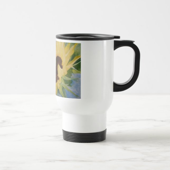 Mug De Voyage tournesol simple (Droite)