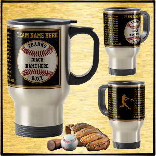 Mug De Voyage Tous les noms des joueurs sur le cadeau de l'entra