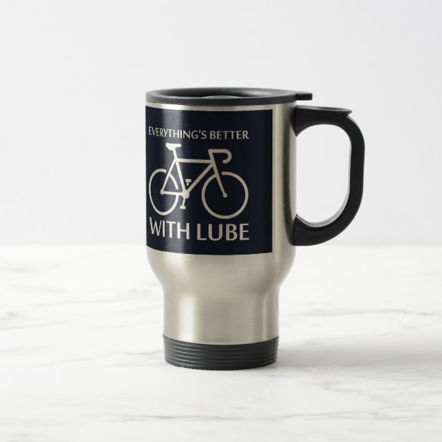 Mug De Voyage Tout va mieux avec Lube (Droit)