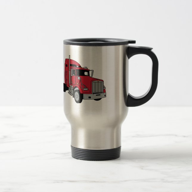 Mug De Voyage Tracteur de Kenworth (Droit)