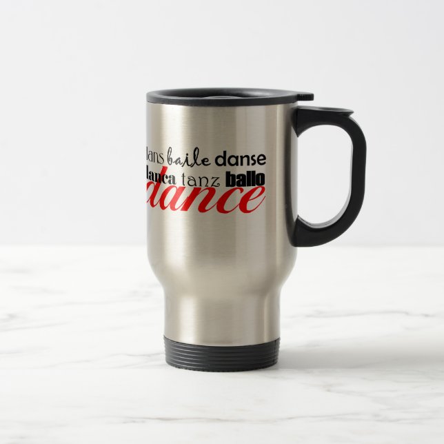 Mug De Voyage Traduction de danse (Droit)