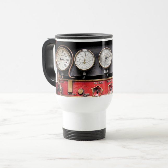 MUG DE VOYAGE TRAIN À VAPEUR (Devant gauche)