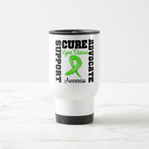 Mug De Voyage Traitement d'avocat de soutien de maladie de Lyme