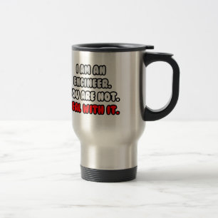 Mug De Voyage Traiter Avec... Ingénieur fou