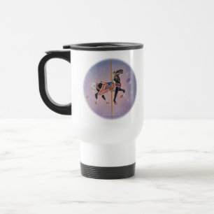 Mug De Voyage Travel Cup - Petaluma Carousel Horse 2