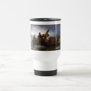 Mug De Voyage Traverser le Delaware 1776 : Général George Washin