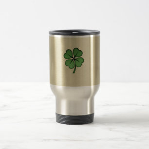 Mug De Voyage Trèfle irlandais chic Lucky