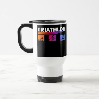 Mug De Voyage Triathlon : Maîtriser la natation, vélo, courir