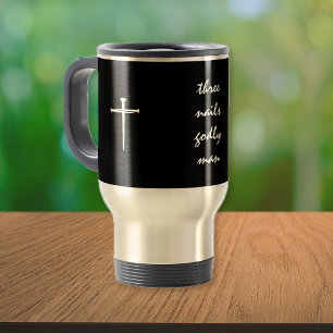 Mug De Voyage Trois Clous Homme Divin