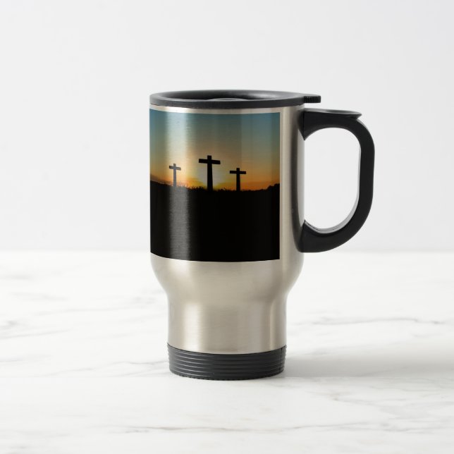 Mug De Voyage Trois croix (Droit)