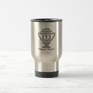 Mug De Voyage Trophée 1ère place en métal