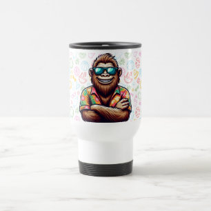 Mug De Voyage Tropical/beach yeti/bigfoot