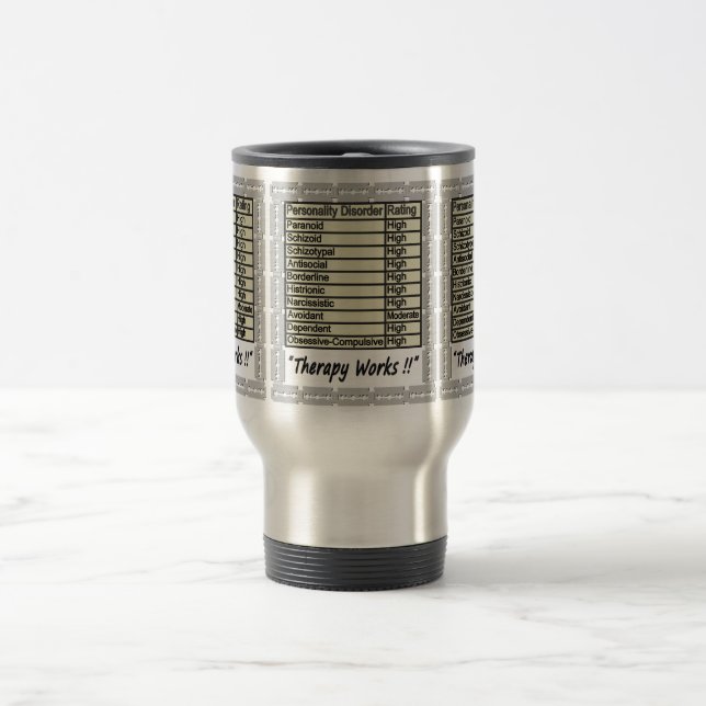 Mug De Voyage Trouble de la personnalité 1 (Centre)