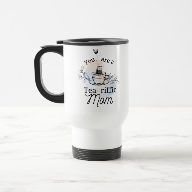 Mug De Voyage Tu es maman guerrière (Gauche)