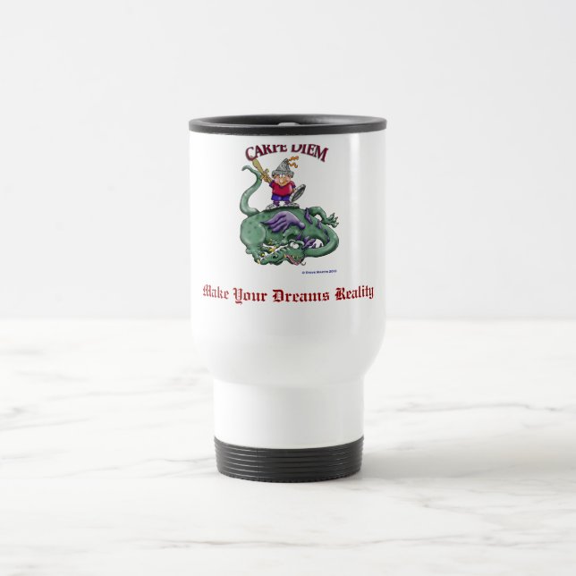 Mug De Voyage Tueur de dragon - CARPE DIEM (Centre)