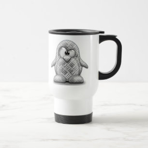 Mug De Voyage Tux en acier