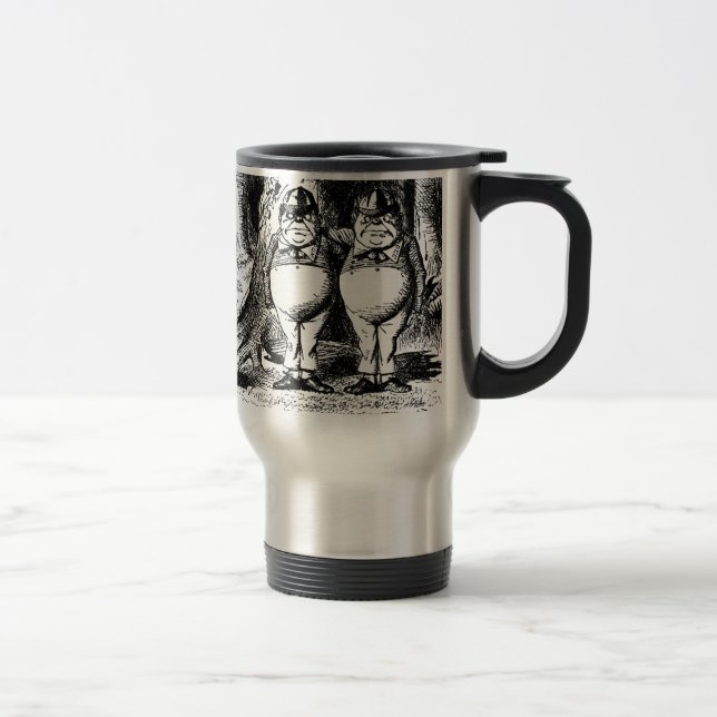 Mug De Voyage Tweedle Dum et Tweedle Dee (Droit)