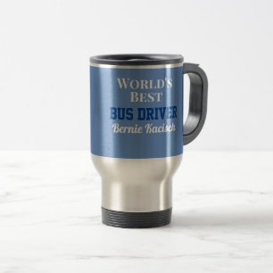 Mug De Voyage Un cadeau personnalisé ! Meilleur conducteur de bu