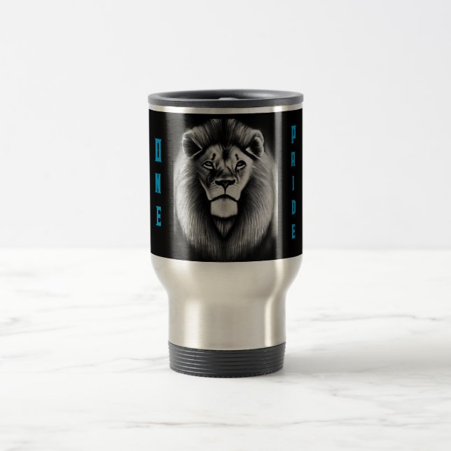 Mug De Voyage Un lion de fierté (Centre)