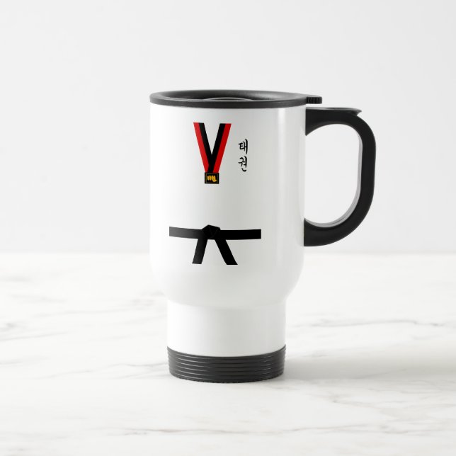 Mug De Voyage Uniforme du Taekwondo (Droite)