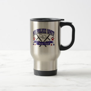 Mug De Voyage Unité de police K9 personnalisée