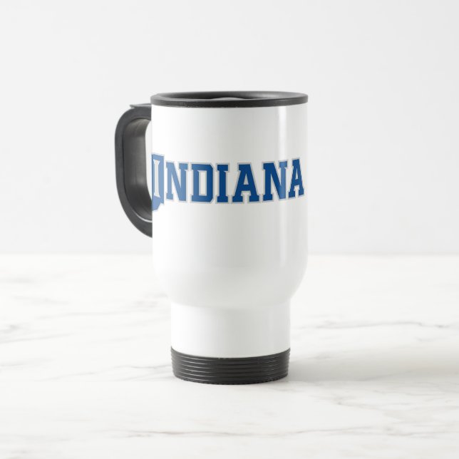 Mug De Voyage Université d'État de l'Indiana (Devant gauche)
