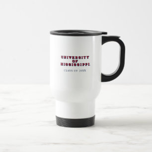 Mug De Voyage Université du Mississippi Type de bloc