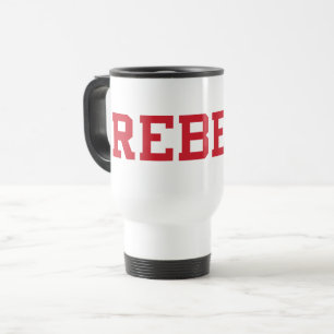 Mug De Voyage Université du Mississippi   Wordmark Rebels