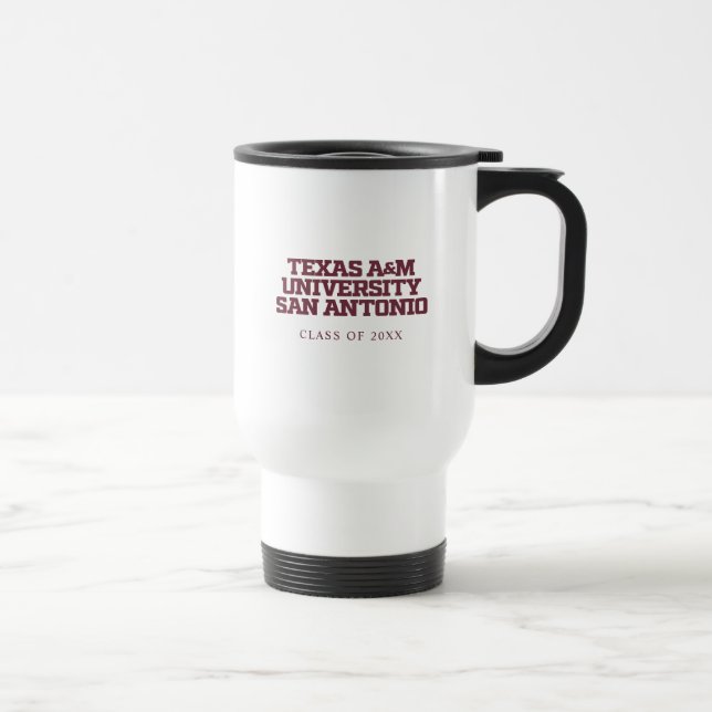 Mug De Voyage Université Texas A&M de San Antonio (Droite)