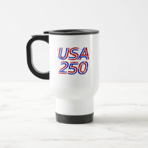 Mug De Voyage USA 250e anniversaire 1776-2026 Patriotique Améric