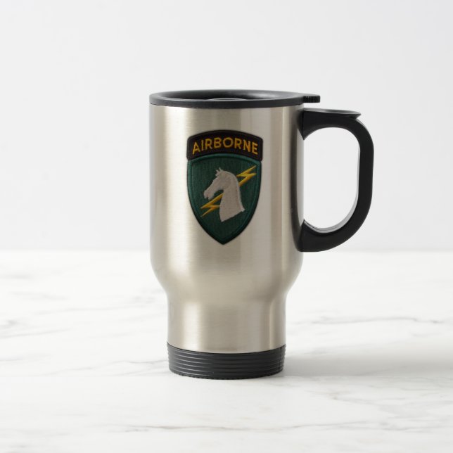 Mug De Voyage USASOC 1er opérations spéciales vétérans du SOCOM  (Droit)