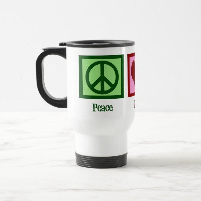Mug De Voyage Vaches d'amour pour la paix (Gauche)