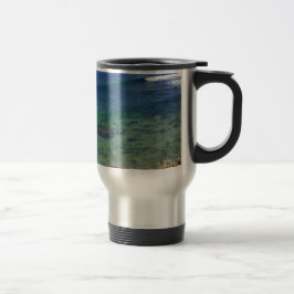 Mug De Voyage Vagues océaniques douces