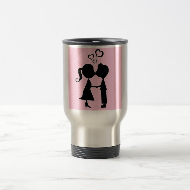 MUG DE VOYAGE VALENTINE KISS (Centre)